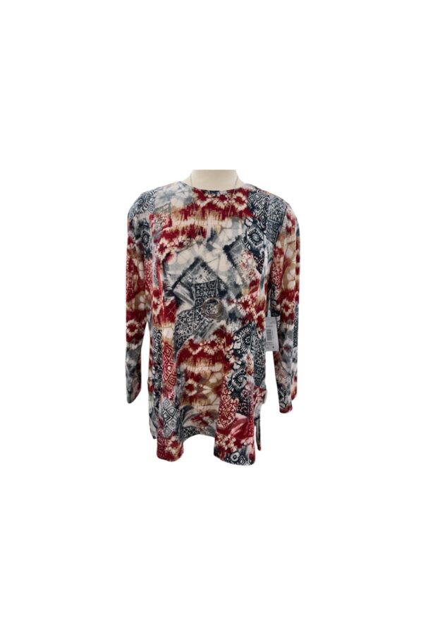 SOUTHERN LADY LIGHT WEIGHT PRINT SWEATER