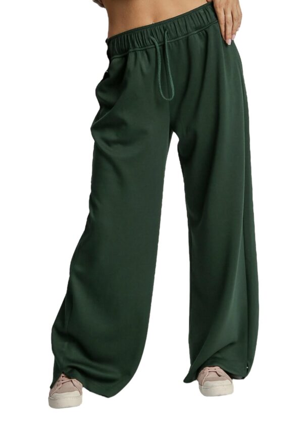 UMGEE LUXE KNIT WIDE LEG PANTS - Image 5