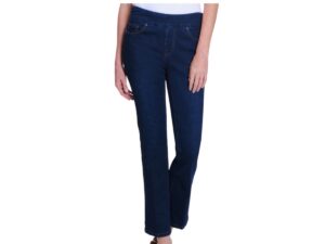 MULTIPLES SLIMSATION PULL ON DENIM FLARE