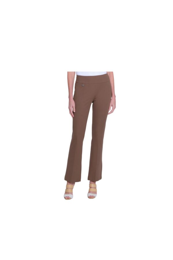 MULTIPLES EASY FIT KNIT FLARE LEG PANT
