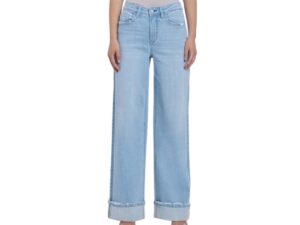 FLYING MONKEY HIGH RISE CUFFED BAGGY WIDE