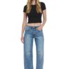 VERVET BY FLYING MONKEY HIGH RISE BARREL JEAN - Image 9