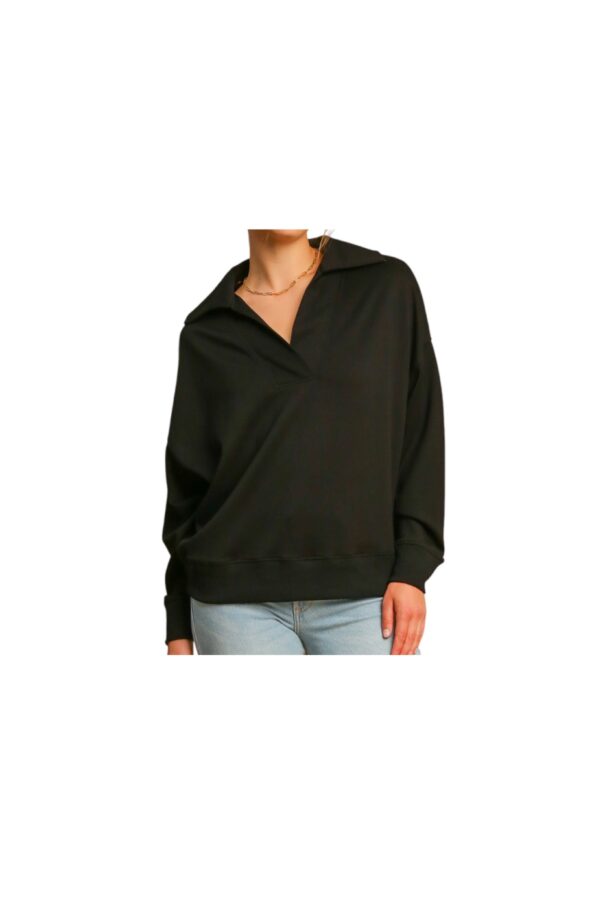 UMGEE LUXE KNIT COLLARED POLO