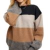 BLUIVY COLOR BLOCK CREW NECK SWEATER - Image 2