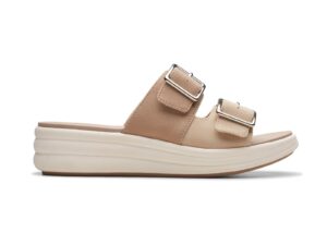 CLARKS DRIFT BUCKLE SAND COMBINATION
