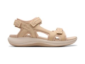 CLARKS MIRA FREE SAND NUBUCK