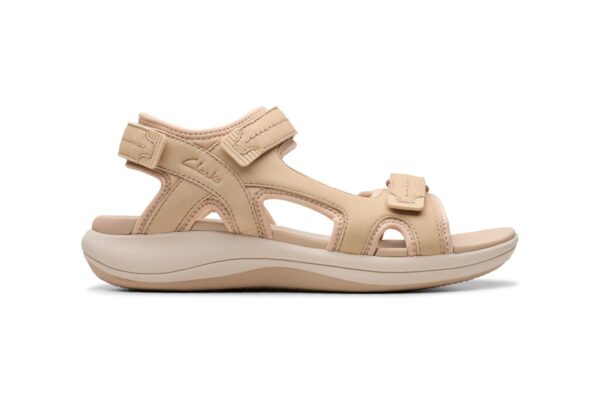 CLARKS MIRA FREE SAND NUBUCK
