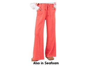 MITTOSHOP MINERAL WASH WIDE LEG PANTS
