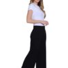 MULTIPLES ELASTIC NO WAIST WIDE LEG CROP - Image 10