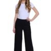 MULTIPLES ELASTIC NO WAIST WIDE LEG CROP - Image 6