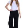MULTIPLES ELASTIC NO WAIST WIDE LEG CROP - Image 3