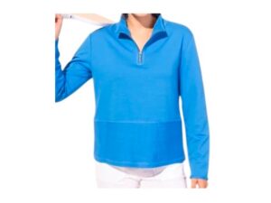 ESCAPE BY HABITAT OCEAN FRONT TERRY QUARTER ZIP