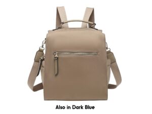 JEN & CO LAURA CONVERTIBLE MINI NYLON BACKPACK