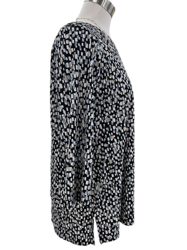 SOUTHERN LADY 3/4 SLEEVE ROUND NECK PRINT TOP - Image 6