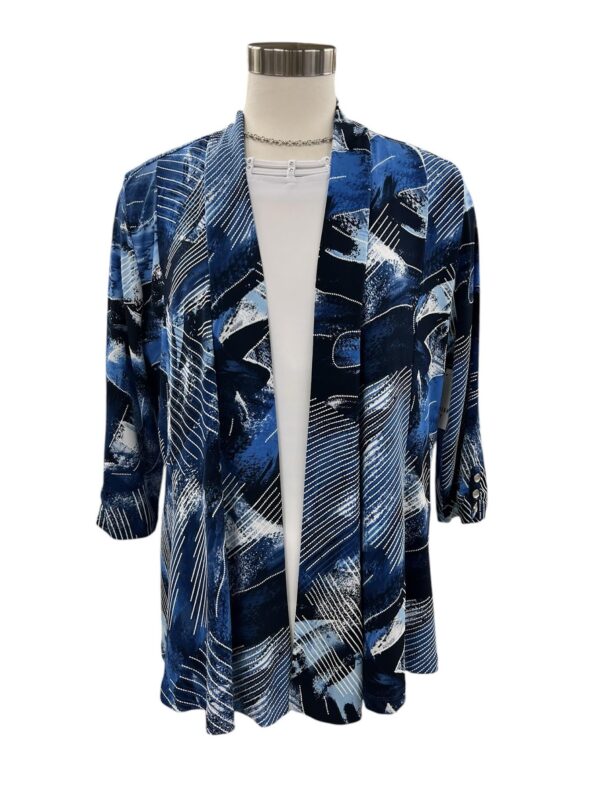 SOUTHERN LADY 3/4 SLEEVE PRINT JACKET - Image 2