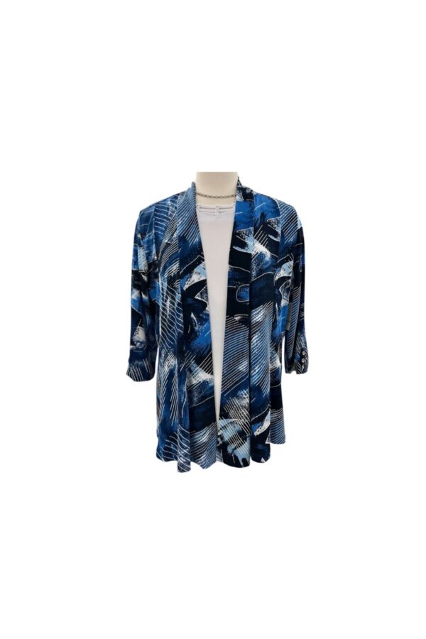 SOUTHERN LADY 3/4 SLEEVE PRINT JACKET