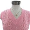 BIBI PEARL EMBELLISHED SWEATER VEST - Image 2