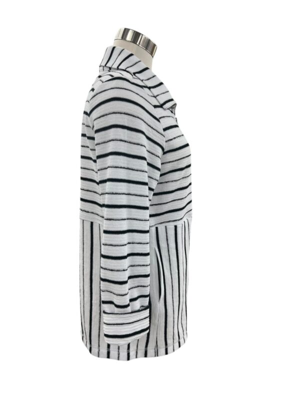 HABITAT WEEKEND TERRY STRIPED QUARTER ZIP - Image 5
