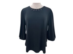 SOUTHERN LADY 3/4 SLEEVE KNIT TOP