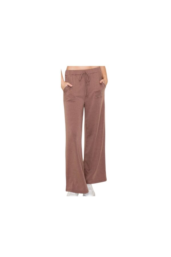 STACCATO DRAWSTRING WAIST PANT WITH POCKETS