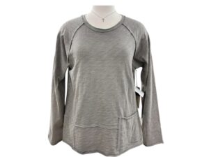 ESCAPE BY HABITAT COTTON SLUB POCKET PULLOVER