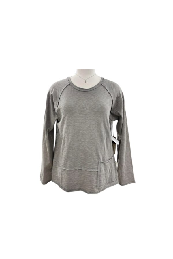ESCAPE BY HABITAT COTTON SLUB POCKET PULLOVER