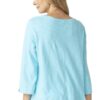 HABITAT COTTON PEBBLE BOATNECK TOP - Image 3