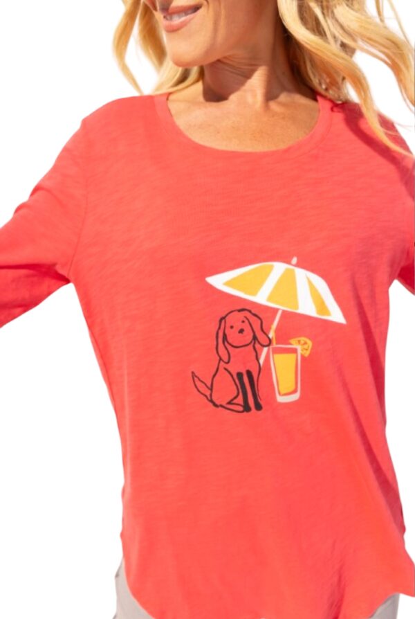 ESCAPE BY HABITAT SLUB KNIT DOGGY TEE - Image 3