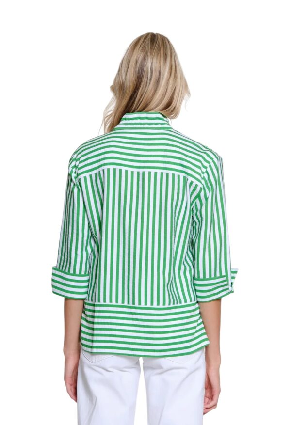 MULTIPLES WIRE COLLAR BUTTON FRONT SHIRT - Image 7