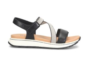 BORN SHOES MADY SANDAL IN BLACK/BEIGE