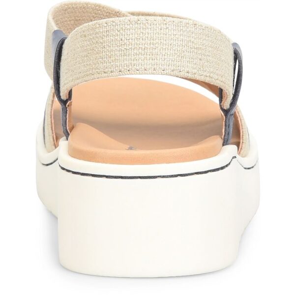 BORN SHOES KASADY NAVY LEATHER SANDAL - Image 5