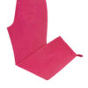 ETHYL FUCHSIA PULL ON CAPRI WITH TIES - Image 3