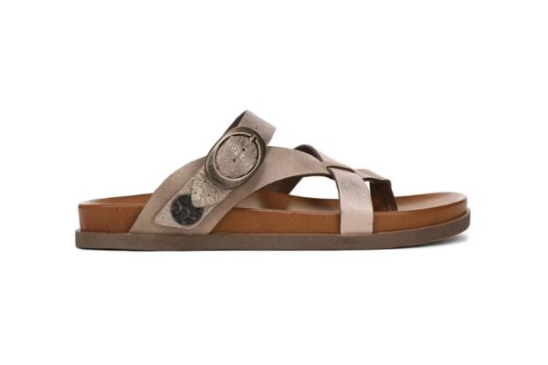 BLOWFISH LILAC SANDAL IN OAK/MAPLE MTLC