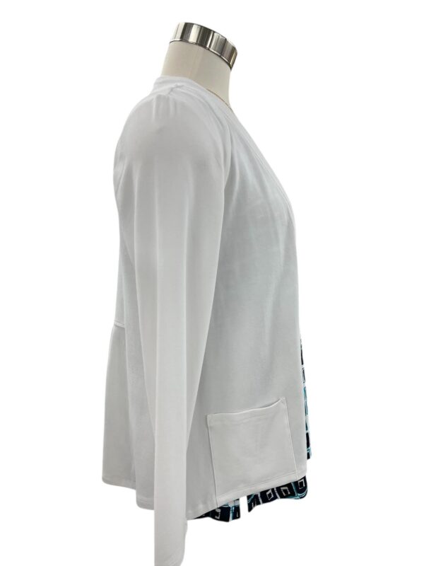 HABITAT WHITE SHIRRED BACK TRAVEL JACKET - Image 6