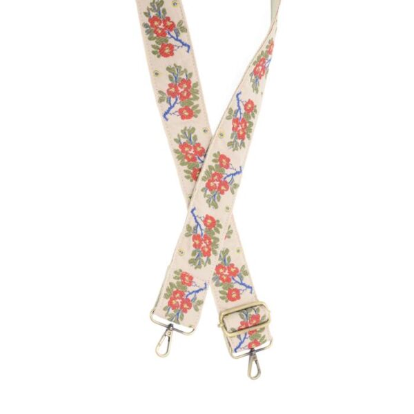 JOY SUSAN 2" BLOSSOM BRANCH GUITAR STRAP - Image 3