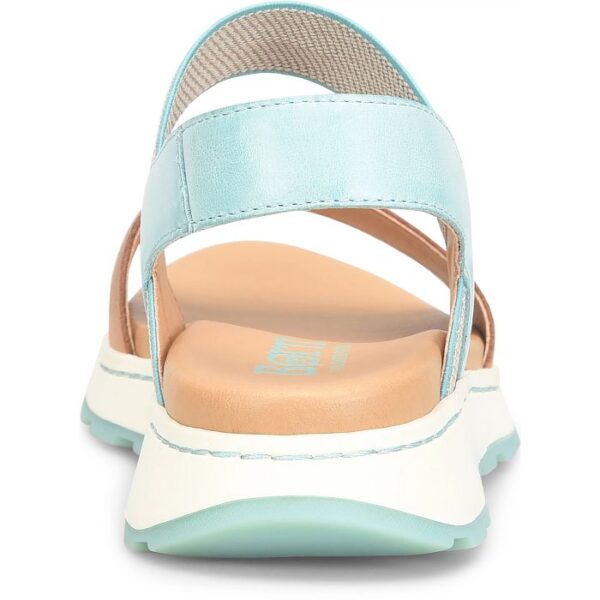 BORN SHOES MIMI SANDAL COGNAC/TURQUOISE - Image 6