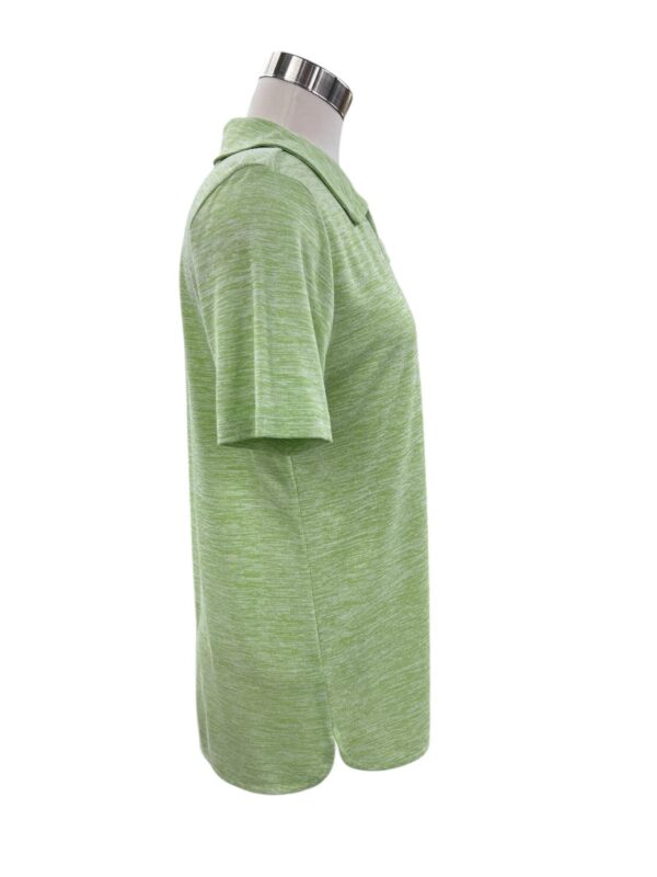 SOUTHERN LADY SHORT SLEEVE KNIT COLLARED TOP - Image 3