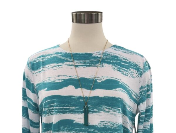 SOUTHERN LADY 3/4 SLEEVE FLORAL PRINT TOP - Image 2