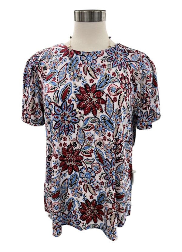 SOUTHERN LADY PETAL SLEEVE FLORAL TOP - Image 4