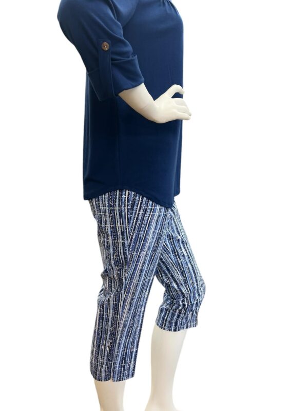 SOUTHERN LADY BENGALINE PRINT CAPRI - Image 2