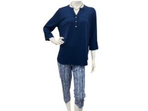 SOUTHERN LADY BENGALINE PRINT CAPRI