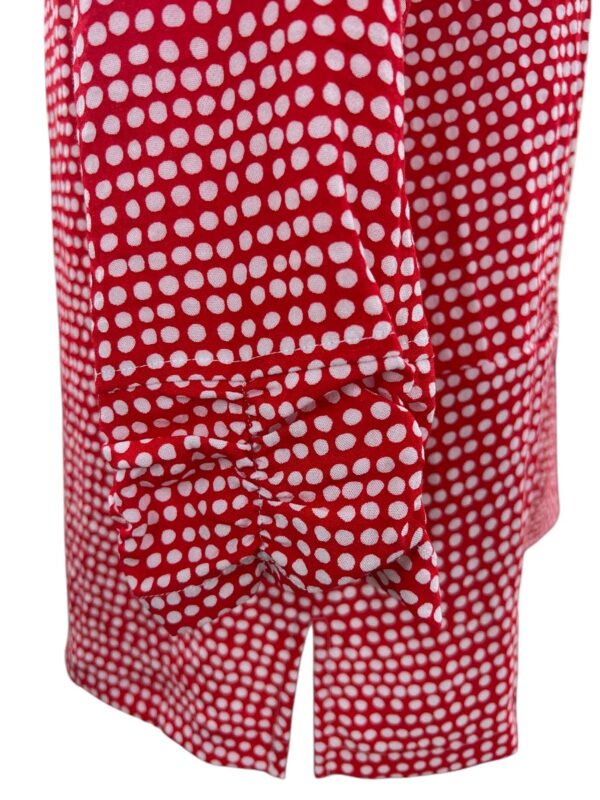 MULTIPLES POLKA DOT SHIRRED FRONT POCKET TOP - Image 4