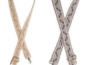 JOY SUSAN 1.2" GEO PYRAMID GUITAR STRAP