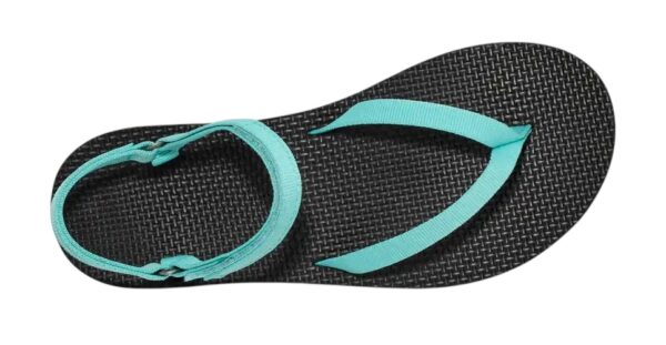 TEVA FLAT FORM SLIM BRIGHT TEAL & BLACK - Image 6