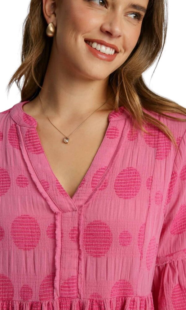UMGEE POLKA DOT BABYDOLL TOP - Image 5