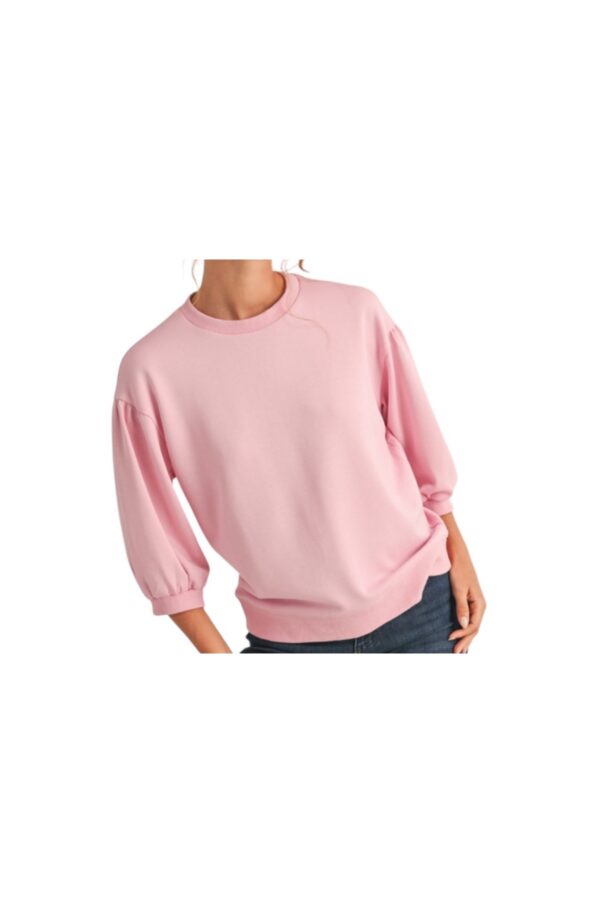 JODIFL ELBOW PUFF SLEEVE SUPER SOFT TOP