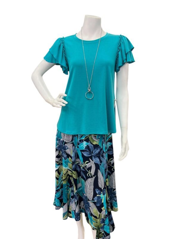SOUTHERN LADY TROPICAL PRINT SKIRT - Image 4