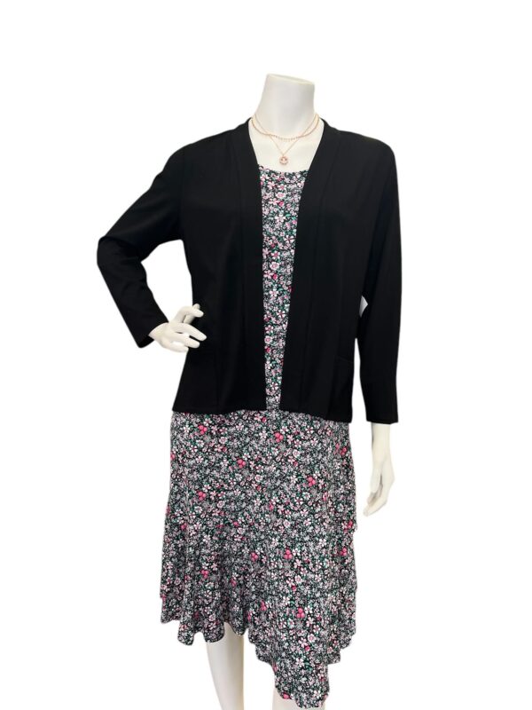 HABITAT BLACK SHIRRED BACK TRAVEL JACKET - Image 4