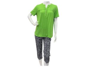 SOUTHERN LADY PETITE DOT PRINT CAPRI