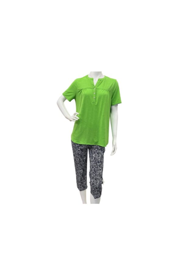 SOUTHERN LADY PETITE DOT PRINT CAPRI